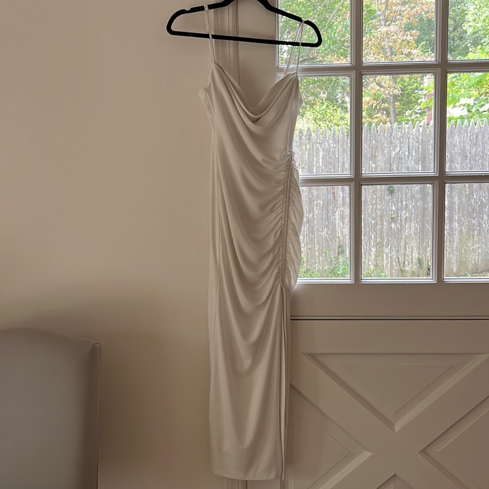 Zara Draped Midi Dress